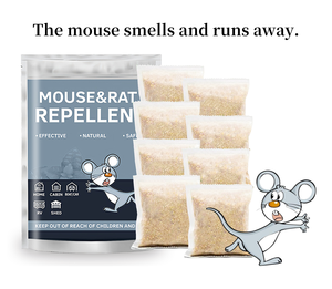 10 gói không dệt Túi rắn quế bạc hà dầu hiệu quả đuổi chuột để kiểm soát dịch hại trang trại côn trùng chuột động vật - Product Image 2
