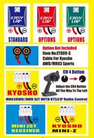 Sistema de Cronometraje para Autos RC Kyosho Miniz Atomic AMZ GLA GLR, Transpondedor Infrarrojo IR con LED, Listo para Usar en Interiores y Exteriores, 50 cm
