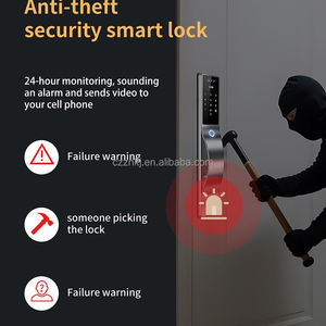 מנעולים חכמים wifi app app מסך מגע דיגיטלי לוח מקשים מקשים מקשים לדחוף למשוך מנעולים חכמים - Product Image 5