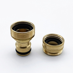 ข้อต่อก๊อกน้ำทองเหลือง F22 M24 แบบเกลียว สำหรับอ่างล้างหน้า ติดตั้งง่าย - Product Image 3