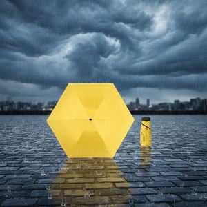 5 Fold Capsule Phone Size Promotional Waterproof <b>Umbrella</b> Garden Shade <b>Umbrella</b> With Customized Logo <b>Umbrella</b> - Product Image 2