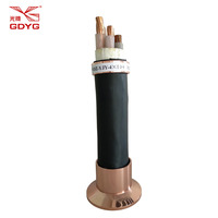 Cable de Alimentación WDZ-YJY con Núcleo de Cobre, Aislamiento de Polietileno Reticulado, Cubierta de Poliolefina de Bajo Humo y Cero Halógenos, Retardante de Llama