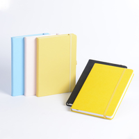 Cuaderno de Tapa Dura Colorido en Oferta, Agenda de Oficina y Estudio de PU Suave, Diario de Viaje, 100 Hojas, Idea de Regalo