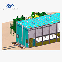 Cabina de Sandblasting para Contenedores de 40 Pies