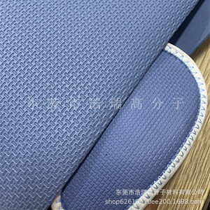 วัสดุรองเท้า EVA ยี่ห้อ Haorui ลาย T ลายไขว้ แผ่นลายนูน ความหนาแน่น 30 กก./ตร.ม. ม้วนอัดได้ เคลือบกาว ตัดแบบไดคัท - Product Image 5
