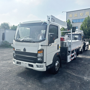 Teknologi baru truk <span class=keywords><strong>Pickup</strong></span> dipasang diri Dump <span class=keywords><strong>Crane</strong></span> 7 Meter20m 5ton teleskopik Boom sabuk datar truk derek - Product Image 5