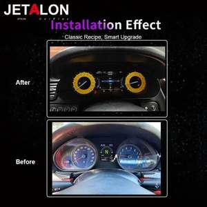 หน้าจอแสดงผลแบบ LCD Virtual Cockpit พร้อม Carplay สำหรับรถยนต์ Maserati Quattroporte ปี 2004-2012 และ GT ปี 2007-2015 มาตรวัดความเร็วแบบดิจิตอล Linux สำหรับแผงหน้าปัด - Product Image 3