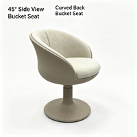 Fauteuil de loisirs en fibre de verre design, base fixe, style moderne et luxueux, pour salon, hall d'entrée, fauteuil d'appoint, mobilier de maison