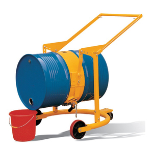 Hidrolik Varil Kaldırma ve Taşıma Arabası Yağ Varili Portatif El Tipi Döndürücü Manuel Hidrolik Varil Kaldırma Aparatı 
 Varil Kaldırma ve Taşıma Makinesi - Product Image 2