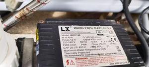Bomba <span class=keywords><strong>de</strong></span> Agua Whirlpool LX WPP150 para Bañera <span class=keywords><strong>de</strong></span> Hidromasaje, Bañera Moderna Independiente <span class=keywords><strong>de</strong></span> ABS con Desagüe, <span class=keywords><strong>1</strong></span>.5m <span class=keywords><strong>de</strong></span> Longitud - Product Image 5
