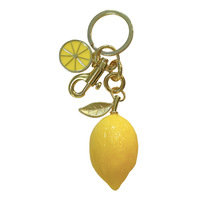Hot item nieuwe aanwinst hars imitatie citroen auto sleutelhanger |   Modeaccessoire voor tassen, sleutelhanger voor koppels & doordacht klein cadeautje