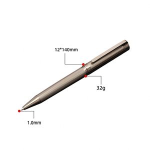 1.0mm Ballpoint <b>Pen</b> Copper <b>Pen</b> Body High-quality Luxury Signature <b>Pen</b> Enterprise Customized LOGO Business Gifts - Product Image 4