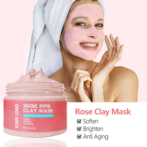Masque Visage Éclaircissant Vegan Naturel au Curcuma, Thé <span class=keywords><strong>Vert</strong></span>, Sel Marin, Acide Hyaluronique et <span class=keywords><strong>Argile</strong></span> Rose <span class=keywords><strong>Bio</strong></span>, Marque Privée OEM - Product Image 4