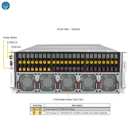 Servidor IA Supermicro AS-4145GH-TNMR 4U con 4 APUs AMD Instinct MI300A y 512 GB HBM3