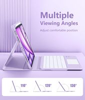 Étui de protection pour pavé tactile multi-touch M3/M2, étui magnétique anti-taches pour iPad Air 11 pouces avec clavier, étui pour tablette