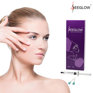 Gel injectable d'<span class=keywords><strong>acide</strong></span> <span class=keywords><strong>hyaluronique</strong></span> réticulé 2 ml – Remplissants dermiques pour les yeux, le nez, les lèvres et le visage – Anti-âge, raffermissant – 26 mg/ml HA - Product Image 4