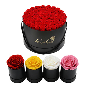Iniciales de nombre de flor real <span class=keywords><strong>preservadas</strong></span> para el Día de San Valentín, despedida de soltera, decoración del hogar, grabado ecológico - Product Image 1