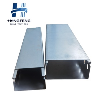 Manufacturer Best selling Full-body Enclosed Cable Tray HDG Trough Cable Tray Customized Size Material - Product Image 1