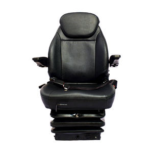 Heavy-Duty Metal Plastic Air Suspension Truck Seats Comfortable Durable Design for Tractor Forklift New Mechanical <b>Attachments</b> - Product Image 1