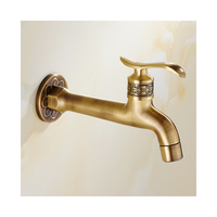 Robinet décoratif en laiton pour jardin/mélangeur d'eau pour machine à laver
