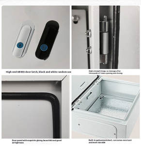 Armadio Elettrico in Alluminio Verniciato a Polvere <span class=keywords><strong>IP54</strong></span> da 600 kVA con Design di Ventilazione, per Lavorazioni Meccaniche Esterne e Resistente alle Intemperie - Product Image 5