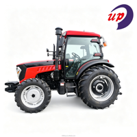 Traktor Pertanian Diesel 70HP 4WD Traksi Tinggi Konsumsi Bahan Bakar Rendah untuk Budidaya & Transportasi Pertanian Skala Besar