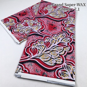 Tissu africain imprimé <span class=keywords><strong>en</strong></span> coton, textile Ankara, véritable <span class=keywords><strong>pagne</strong></span> wax, <span class=keywords><strong>robe</strong></span> pour <span class=keywords><strong>femme</strong></span> pour mariage et fête - Product Image 1