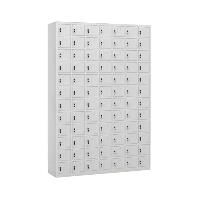 Metal Mobile Phone Charging Station Locker 84 Doors Classroom Cell Phone Lockers Steel Storage Locker for Phones