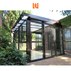 Véranda moderne en aluminium véranda <span class=keywords><strong>solarium</strong></span> porche fermé extérieur quatre saisons jardin d'hiver Lowes Glass House Sunrooms - Product Image 1