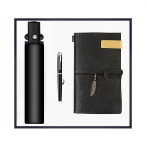 Unique Gifts for Men Umbrella <b>Notebook</b> and Vacuum Gifts <b>Set</b> for New Year Anniversary Corporate Business Christmas Giveaway - Product Image 6