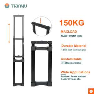 Customized Telescopic Aluminium <b>Trolley</b> Handle Model T733D for <b>Luggage</b> - Product Image 3