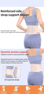 Hot Sale Thin Breathable Adjustable Workout <b>Corset</b> <b>Waist</b> Brace with Lumbar Support for Adults Fitness Yoga Protection Belt - Product Image 5