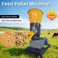 Youwell Nouvelle Presse à Granulés Robuste pour Aliments Animaux (Poulet/Porc/Bovins/Poissons) Haute Productivité Moteur 45kW Disque Personnalisé 2.5-8mm