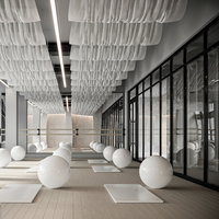 Service de design d'intérieur haut de gamme pour hôtels et salles de sport, plan d'aménagement de club de fitness, rendu 3D et solution d'approvisionnement en équipement de gym