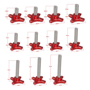 1x M5 M6 M8 M10 Sekrup Ulir Baja Tahan Karat & Logam Tombol Penjepit Manual Pegangan Sekrup Aksesoris Fotografi - Product Image 5