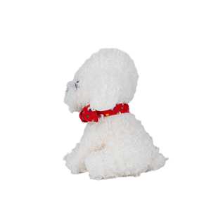23cm Super Kawaii Adorable peluche oso de peluche perro oso de peluche lindo con campanas cachorro decorativo arco Collar accesorios Collar para mascotas - Product Image 6