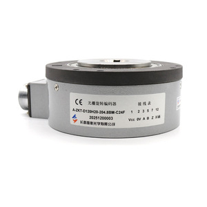 Codeur rotatif à grille incrémentale Yuheng A-ZKT-D120H20-204.8BM-C24F à arbre creux 24V - Product Image 4