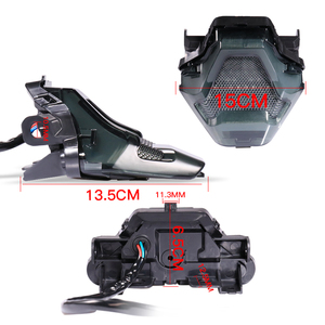 Feux de stop à LED pour <span class=keywords><strong>moto</strong></span> Yamaha Y15 R25 Mt07 Mt25 Feux arrière <span class=keywords><strong>ABS</strong></span> avec Tsignal Light Fix - Product Image 6