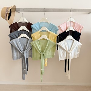 Sciarpa Lunga in Maglia Tinta Unita per Donna Musulmana, per Tutte le Stagioni, da Indossare in Ambienti Climatizzati, come Gilet o <span class=keywords><strong>Camicia</strong></span> Annodata - Product Image 1