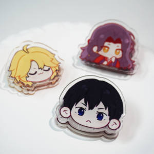 Clip mémo en acrylique Kawaii, adorable et de haute qualité, en plastique, multifonctionnel, pour filles et étudiants, idéal pour les feuilles de <span class=keywords><strong>test</strong></span>. - Product Image 3