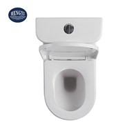 Vente en gros d'articles sanitaires, toilette deux pièces montée au sol de couleur blanche, siphon en S, économie d'eau, Wc, sans monture, siphon en P, toilette pour salle de bain