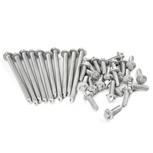 مجموعة براغي حوض الزيت الجديدة لمحركات BMW N52 N55 طرازات <span class=keywords><strong>E88</strong></span> E90 E91 F01 F10 F23 F80 F61، رقم القطعة 11132210959، مصنوعة من الألومنيوم، مع ضمان لمدة 12 شهرًا - Product Image 1
