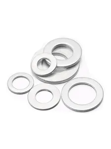 OEM Factory Price Round Plate Stainless Steel DIN125 Zinc Plated Large Plain Steel Flat Washer