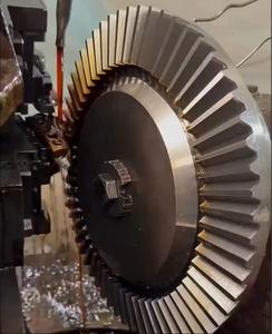 Ingranaggio Elicoidale Forgiato di Alta Qualità KOMANSK Henan, Accessori per Frantumatore Riduttore, Ingranaggio Conico a Spirale di Grande Diametro - Product Image 6