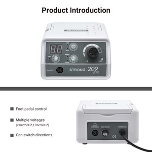 Taladro de Uñas Digital <span class=keywords><strong>Profesional</strong></span> de 65W y 45000 RPM con Micromotor Potente, Pieza de Mano para Manicura, Logotipo OEM, Máquina Eléctrica para Uñas - Product Image 2