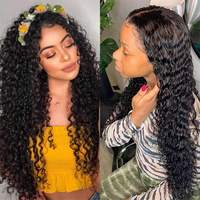 CLJhair Cheveux Indiens Ondulés Profonds Remy, Lots de Cheveux Humains, Tissage de Cheveux à Double Trame, Toutes Couleurs, Permanente, 16 Pouces, 100g, Vente Directe Usine