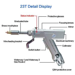 Soudeuse <span class=keywords><strong>TIG</strong></span> à affichage intégré portable, cycle de service de 60%, état neuf, soudeuse à aluminium, sortie <span class=keywords><strong>TIG</strong></span> CC, arc, bâton, MMA, soudeuse à inversion - Product Image 6