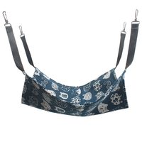 Lynpet-Hamac suspendu réversible en peluche pour chat avec sangles réglables et crochets durables-Hamac doux et respirant pour animaux de compagnie