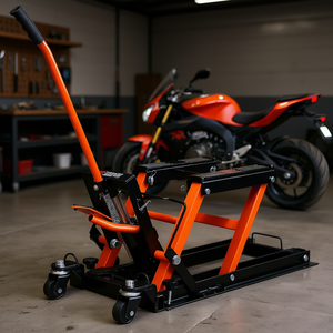 Soporte Elevador Hidráulico de Tijera de Acero 1500 Lbs (4.7 a 15 Pulgadas) para Motocicletas y Vehículos de Motor - Product Image 2