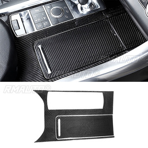 2 pièces de protection de panneau de console centrale de voiture en fibre de carbone pour Land Rover Range Rover Sport 2014 2015 2016 2017 - Product Image 1